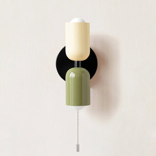 Adjustable two light modern double head wall lamp — living room