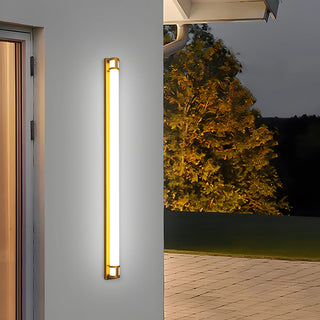 Long outdoor LED wall sconce IP65 — waterproof up down
