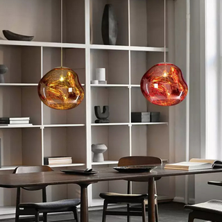 Transparent Acrylic Pendant Light – Modern Ceiling Lamp with Adjustable Hanging Cable