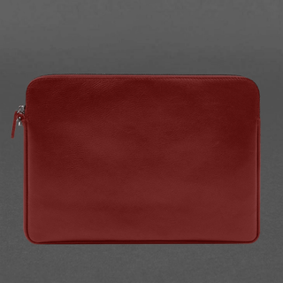 leather macbook case macbook pro 13 zipper pocket wrist strap alternate view