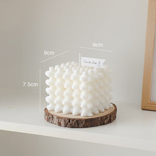 aromatic wax candles handmade scented cube candles home decor display view