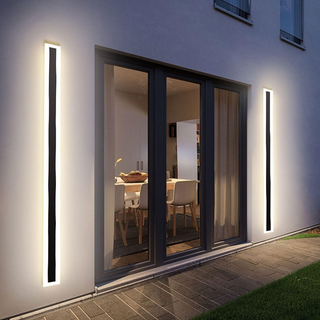Modern outdoor LED IP65 waterproof garden wall sconce — lamp