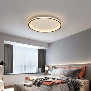 Adjustable round LED ceiling lamp, ultra-thin minimalist fixture