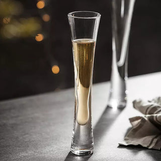 stemless crystal champagne glasses elegant durable barware detail