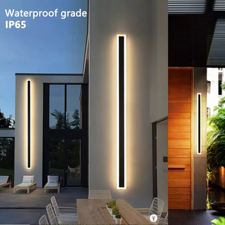 IP65 outdoor garden wall sconce modern LED — waterproof