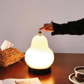French pear lamp side — portable LED soft ambient glow