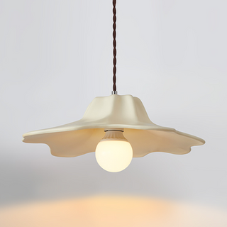 Resin Pendant Lamp - Alien Pendant Light With Organic Shade, Metal & Resin Fixture