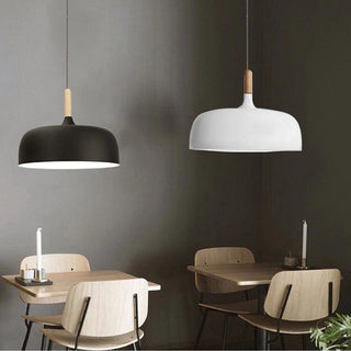 Suspensions industrielles - Petite suspension crème avec fixation en verre et métal