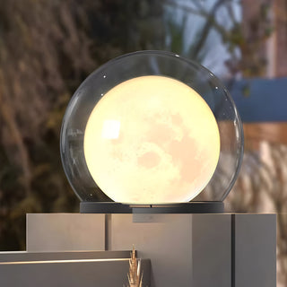 Outdoor Lamp Stainless Steel – Modern Black Steel Lantern with Warm Ambient Lighting