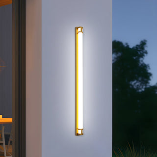 Waterproof outdoor wall lamp LED long — IP65 garden