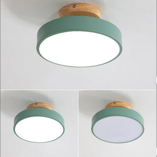 Plafonnier LED en bois – Luminaire LED moderne avec finition en bois naturel