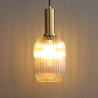 Suspension vintage – Lampe lanterne en vitrail pour salle à manger