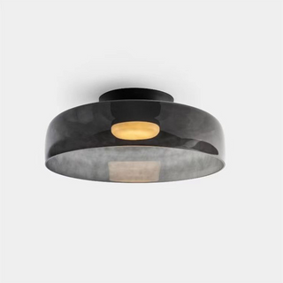 Creative glass ceiling lamp, modern designer living room