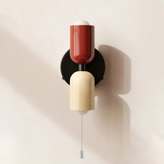 Two light double head modern adjustable wall sconce — lamp