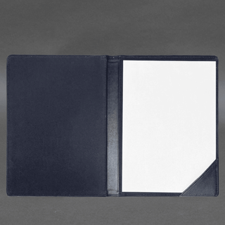 leather document folder handmade genuine leather organizer a4 papers close-up