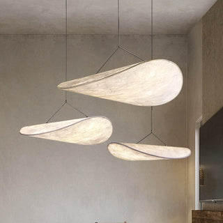 Nordic pendant with soft fabric Tyvek diffuser
