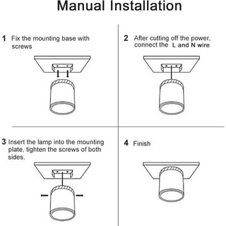 Mini Cylinder Ceiling Light - Aluminum Modern Flush Mount LED Fixture