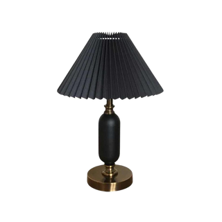Elegant vintage table lamp — soft ambient living room decor