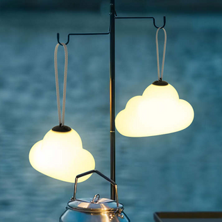 LED Pendant Light – Metal Acrylic Lamp | Soft Warm Outdoor Garden Lighting