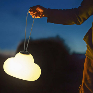 LED Pendant Light – Metal Acrylic Lamp | Soft Warm Outdoor Garden Lighting