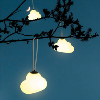 LED Pendant Light – Metal Acrylic Lamp | Soft Warm Outdoor Garden Lighting