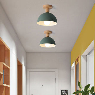 Round matte ceiling light Scandinavian – minimalist flush