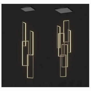 Elegant Pendant Light – Modern Black Gold Pendant with Soft Diffused Lighting
