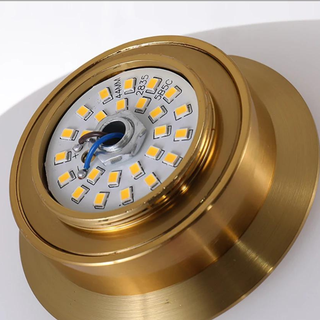 Modern Wall Light – Glass LED Wall Sconce with Pebble Design | Living Room Lighting