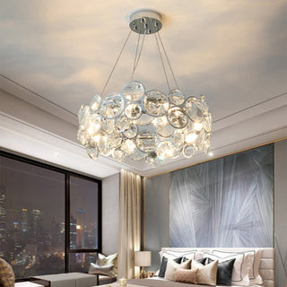 Crystal chandelier stainless steel mini pendant living room