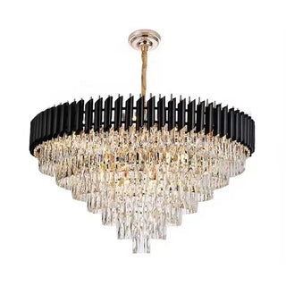 Orchid Chandelier – Luxury Pendant Light with Sparkling Tassels & Warm LED Lighting