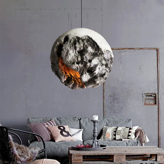 Blown Glass Pendant Light – Modern Pendant Light with Soft Ambient Lighting