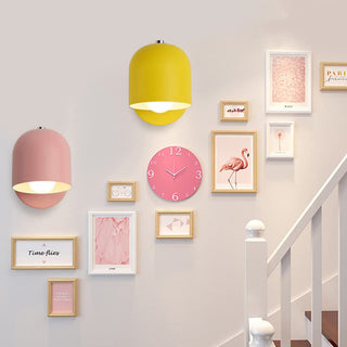 Lámpara de pared colorida - Pequeño aplique de pared interior con opciones de colores vibrantes para la sala de estar