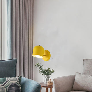 Lámpara de pared colorida - Pequeño aplique de pared interior con opciones de colores vibrantes para la sala de estar