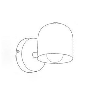 Vibrant indoor wall sconce in accent colors
