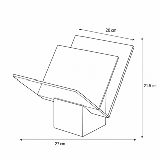 Apolo Marble Book Holder