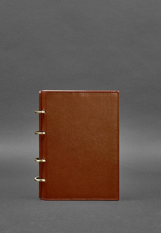 leather bound notebook a5 soft cover journal premium paper interchangeable refill product view
