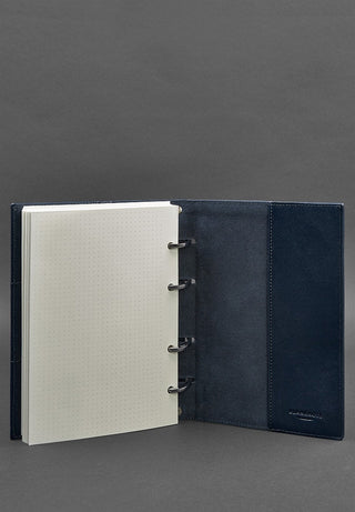 leather bound notebook a5 soft cover journal premium paper interchangeable refill set view