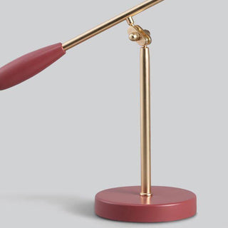 Retro pleated lamp ambient — Nordic metal base warm