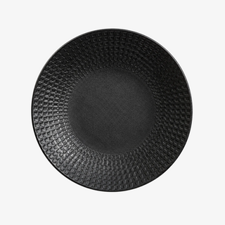 Black White Ceramic Dinner Plate