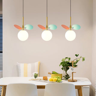 Lámpara Colgante de Cristal – Moderna con Globo Esmerilado y Cable Ajustable | Estilo Bauhaus