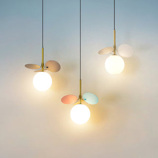 Lámpara Colgante de Cristal – Moderna con Globo Esmerilado y Cable Ajustable | Estilo Bauhaus