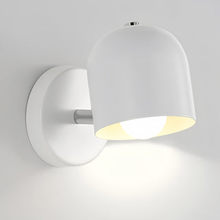 Small indoor wall lamp with colorful shade options