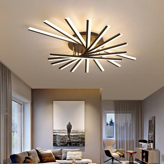 LED Ceiling Light – Modern Multi-Tone Ceiling Fixture With Energy Saving Lights