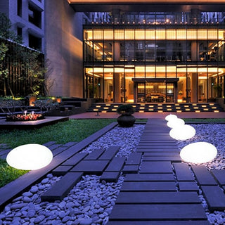 Stone Garden Lamp – Durable Outdoor Lighting | Solar Powered & Waterproof