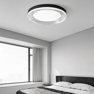 LED minimalist round ceiling fixture acrylic – flush mount
