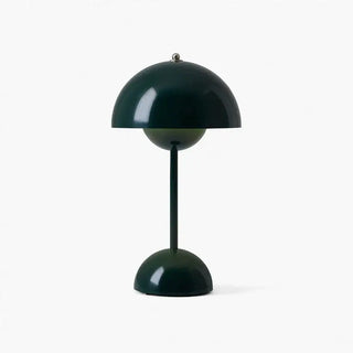 Cordless flowerpot lamp illuminated — touch USB warm glow