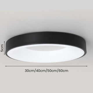 Scandinavian LED Ceiling Light - Modern Macaron Color Changing Flush Mount Lamp