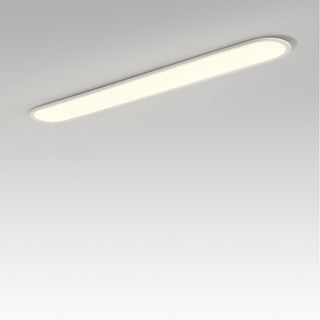 Contemporary strip ceiling lamp, sleek LED flush mount fixture