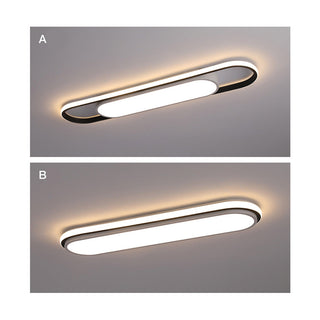 Plafonnier LED plat – Plafonnier moderne avec éclairage vif