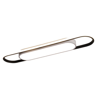 Bright modern flat ceiling light, LED flush mount fixture